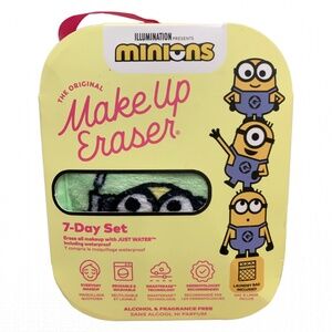 The Original MakeUp Eraser Illumination Minions 7 Day Cloths & Laundry Bag NWB